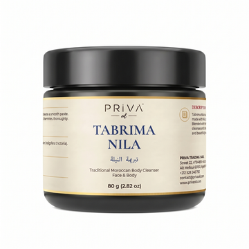 PrivaOil® Moroccan Nila Tabrima Hammam Powder – 80 g / 2.82 oz